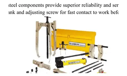 ToughTorq master hydraulic puller set